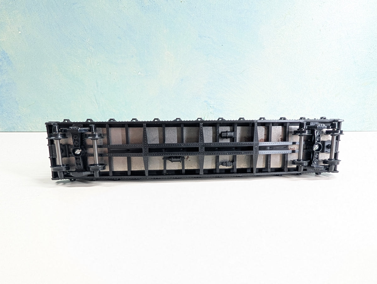 USED Athearn HO Scale 50' Flat Car w/ Bethlehem Steel Load Baltimore and Ohio B&O #8971