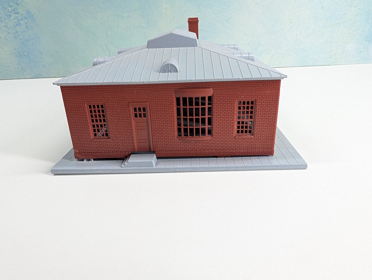 USED HO Scale Small Brick Warehouse