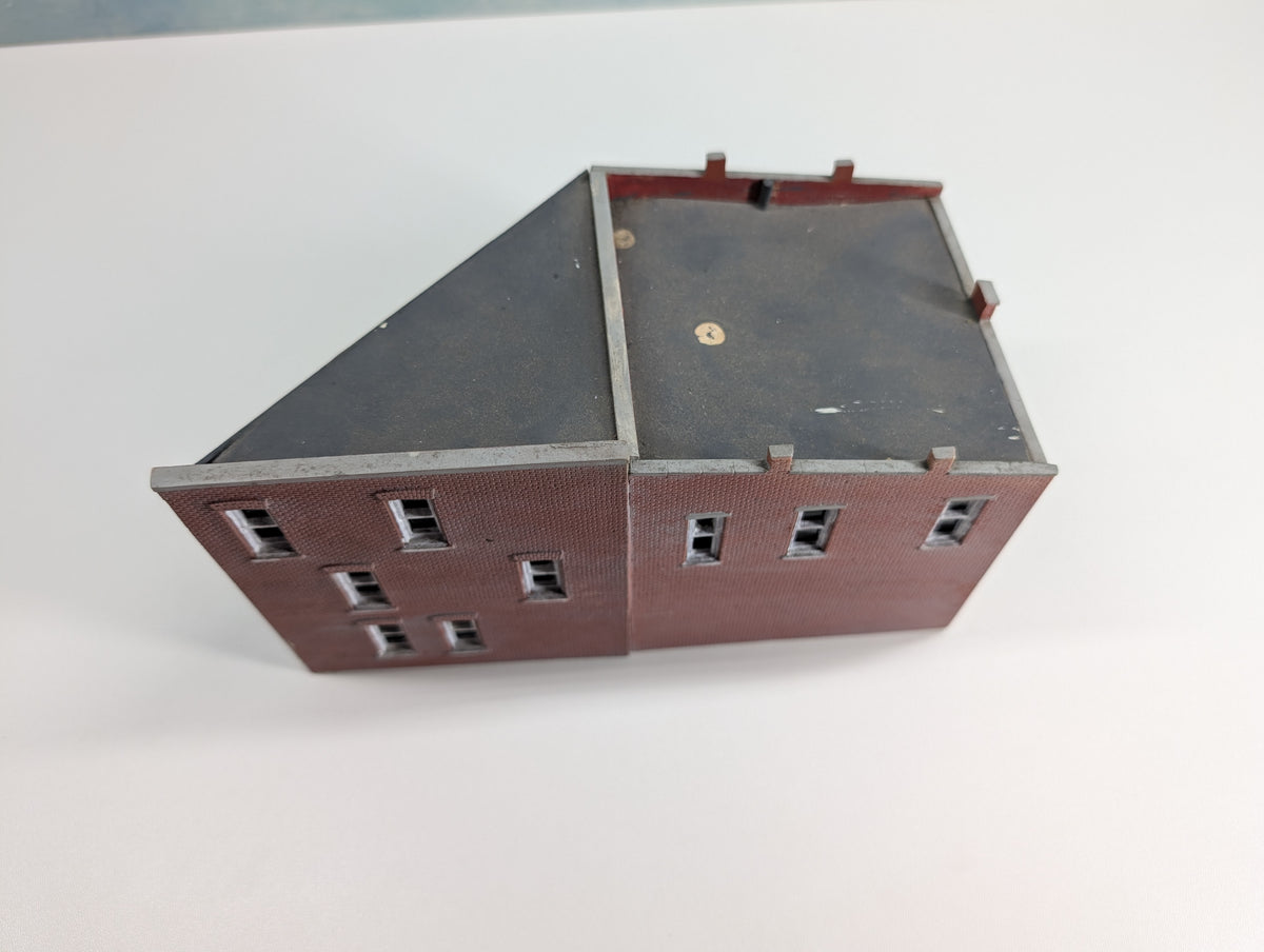 USED HO Scale Custom Brick Building