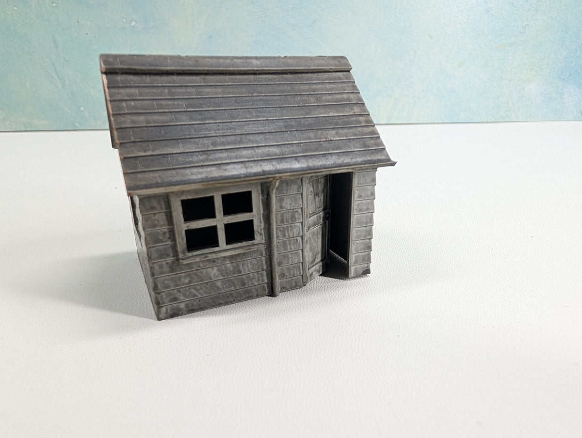 USED HO Scale Small Gray Shed