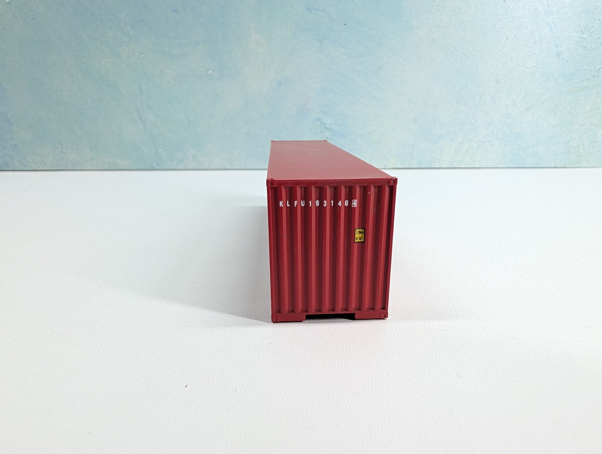 USED HO Scale 40' Container K-Line KLFU #193148