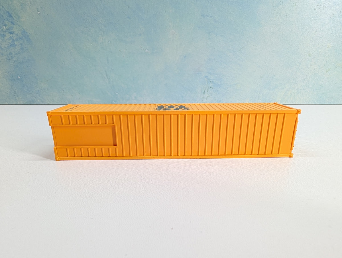 USED HO Scale 40' Container MSC MSCU #6919130