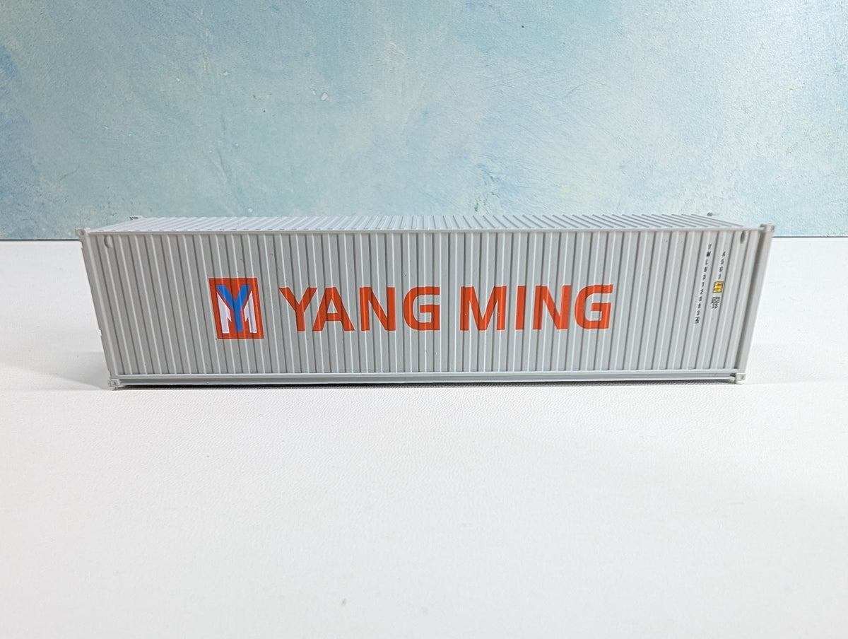 USED HO Scale 40' Container Yang Ming YMLU #312093