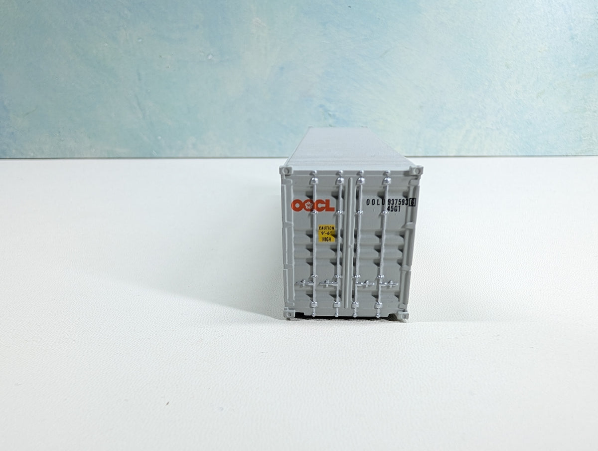 USED HO Scale 40' Container OOCL OOLU #937593