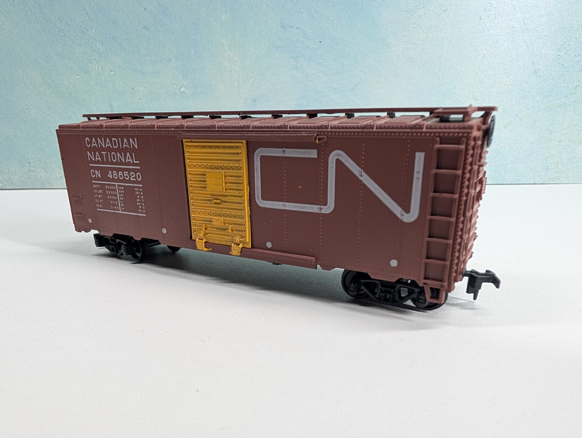 USED Athearn HO Scale 40' Box Car Canadian National CN #486520