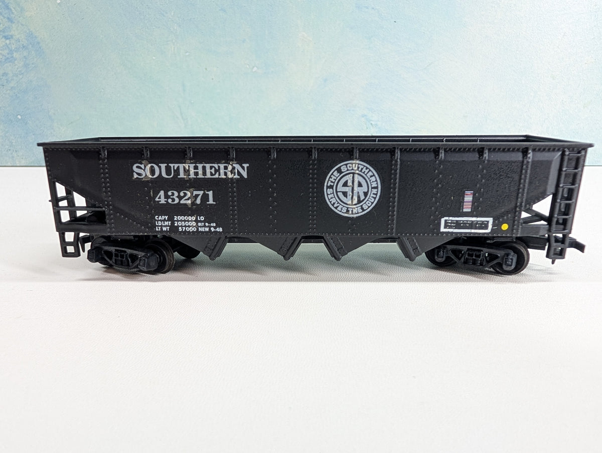 USED Tyco HO Scale Quad Hopper Southern #43271 Decals