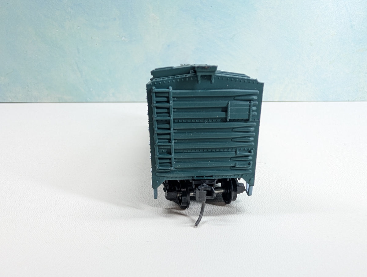 USED TRAIN MINIATURE HO Scale 40' Tobacco Wooden Box Car Ben Franklin Cigars CCCX #206 Tobacco Road Series