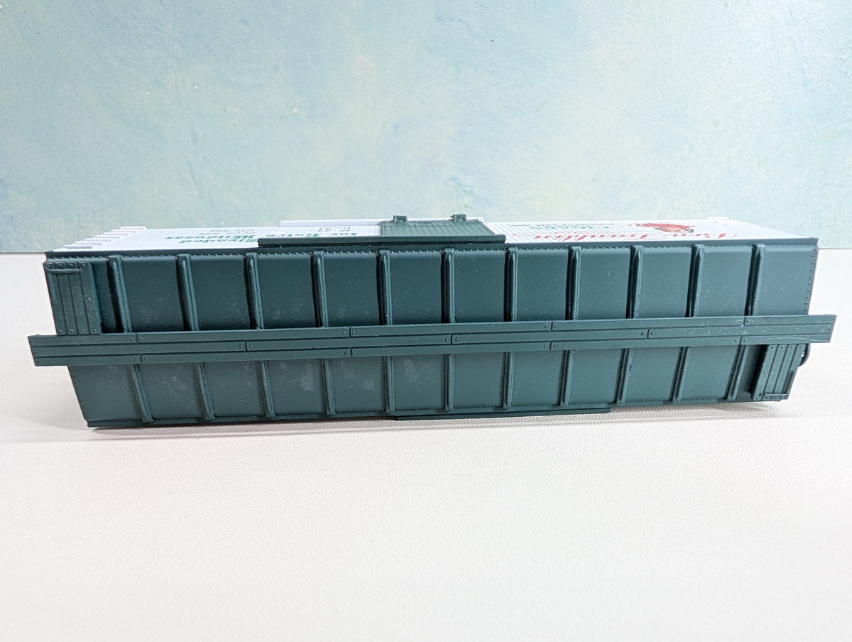 USED TRAIN MINIATURE HO Scale 40' Tobacco Wooden Box Car Ben Franklin Cigars CCCX #206 Tobacco Road Series