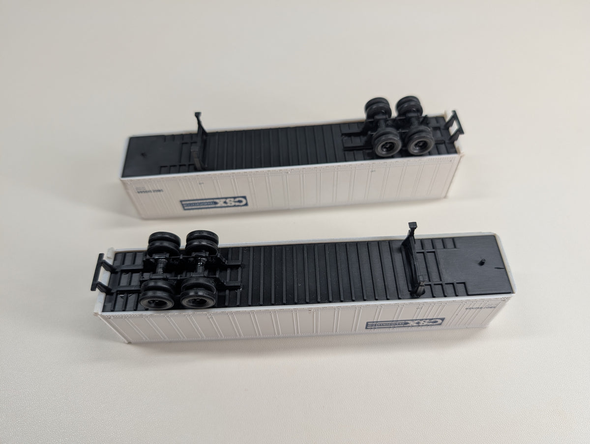 USED Athearn HO Scale Lot of 45' Trailers CSX SBDZ #610584 (2 pcs)