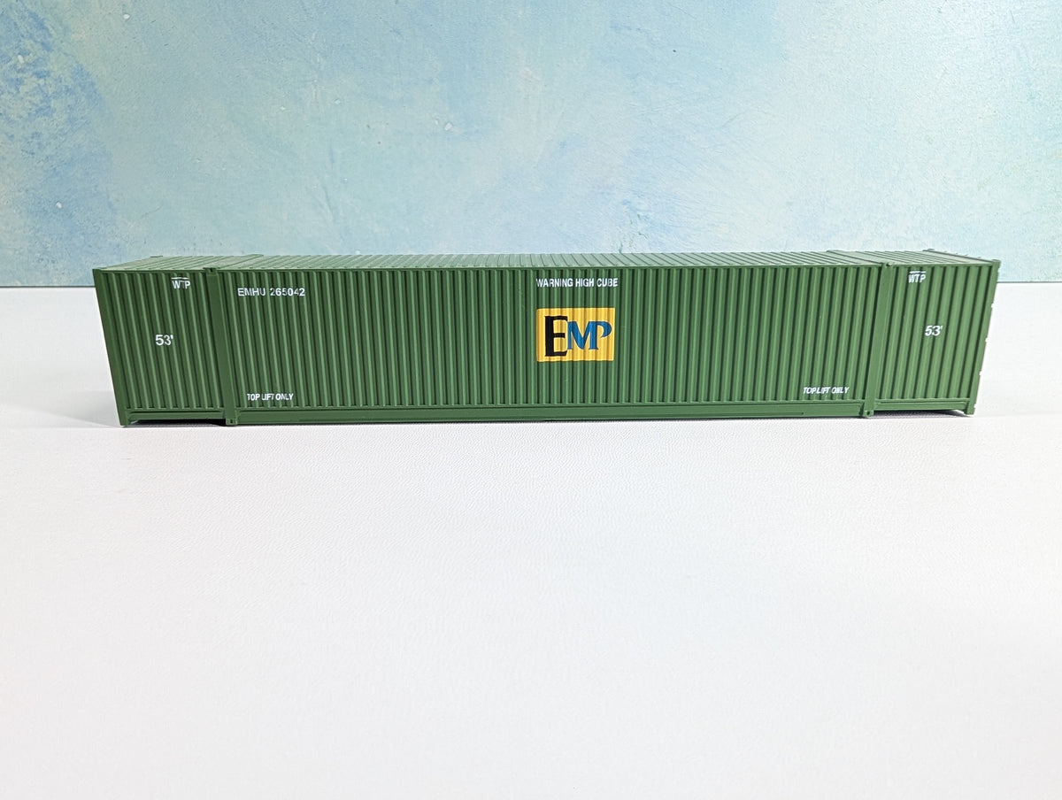 USED HO Scale 53' Container EMP EMHU #265042
