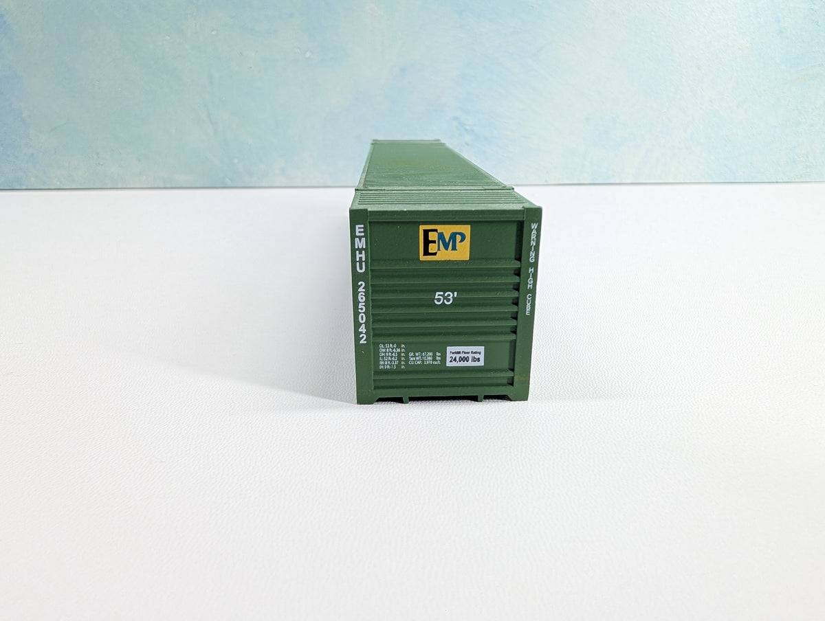 USED HO Scale 53' Container EMP EMHU #265042