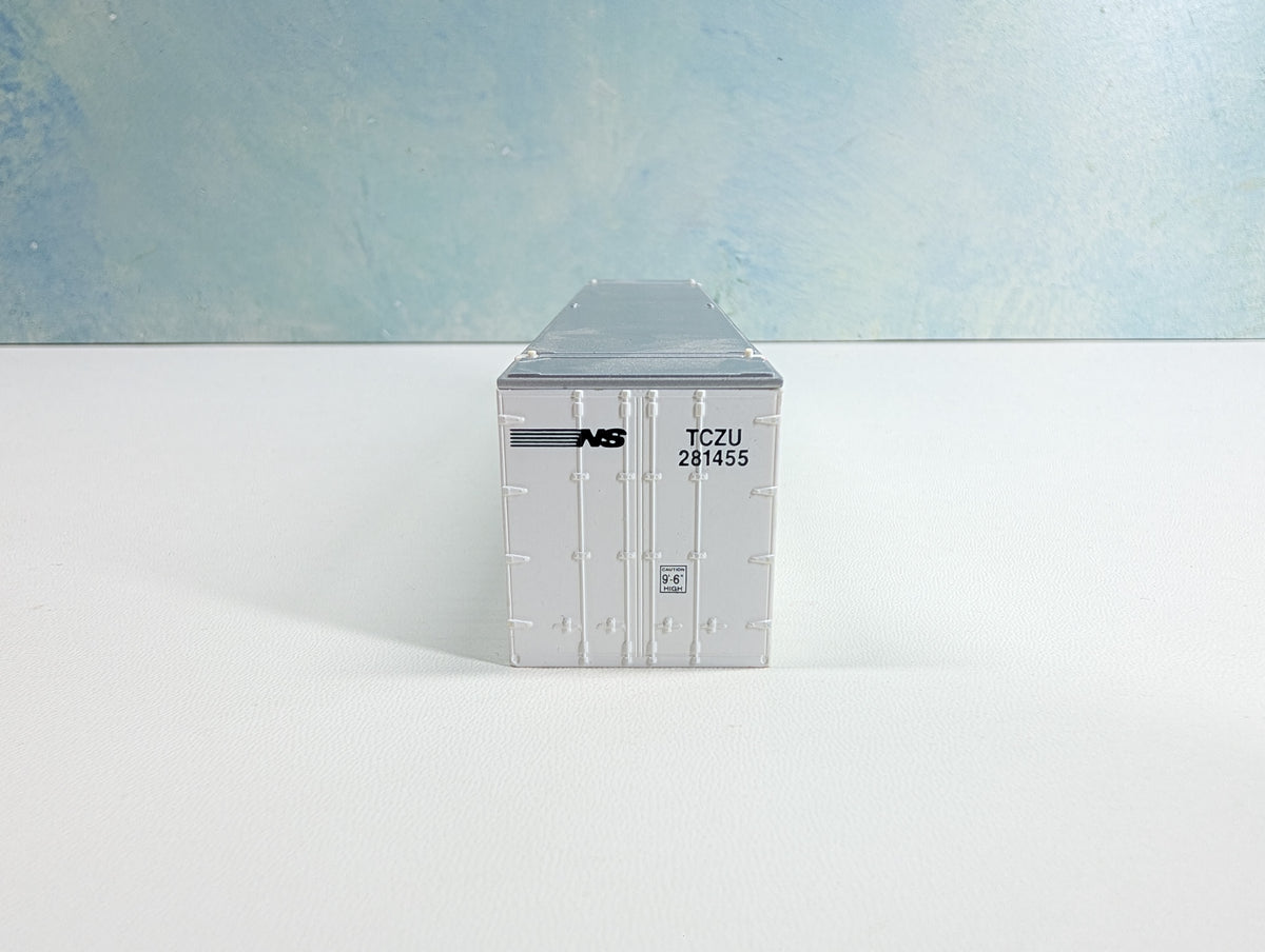 USED Con-Cor HO Scale 48' Container Norfolk Southern TCZU #281455 Triple Crown