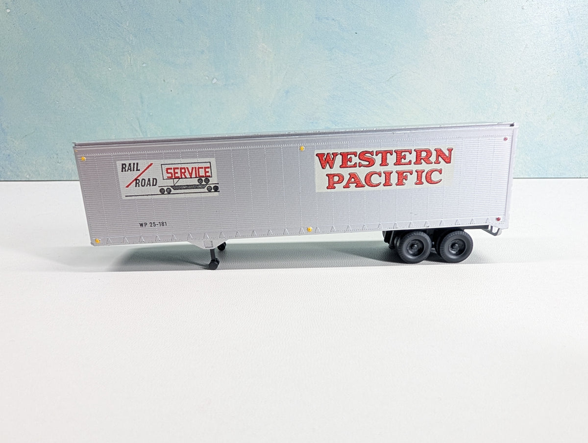 USED Athearn HO Scale 40' Trailer Western Pacific WP #25-181