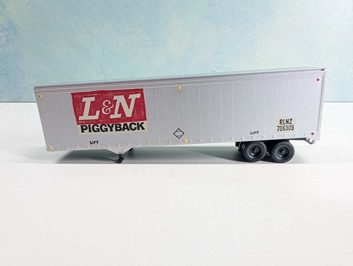 USED Athearn HO Scale 40' Trailer Louisville & Nashville RLNZ #706305