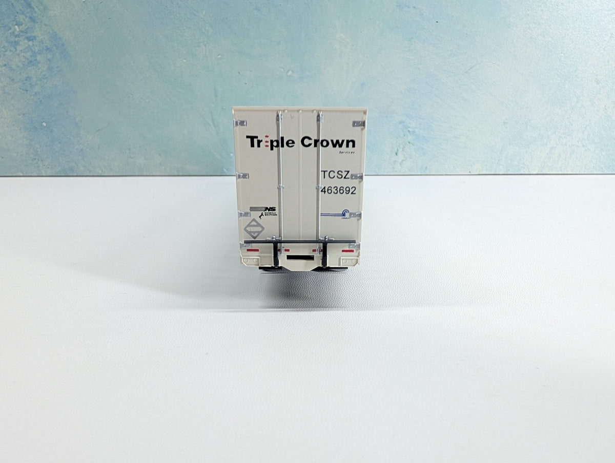 USED Bowser HO Scale 53' Roadrailer Plate Trailer Triple Crown TCSZ #463692 CR/NS