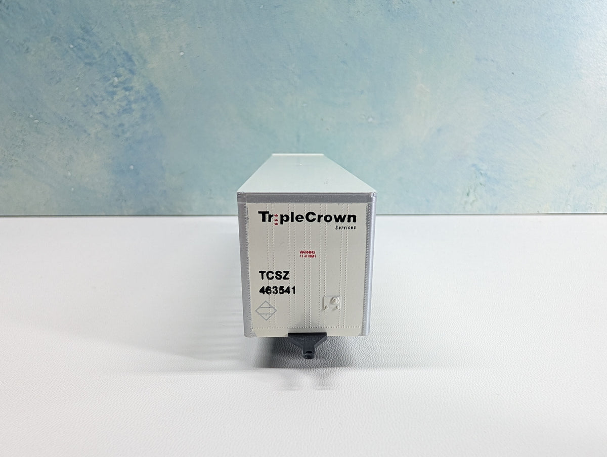 USED Bowser HO Scale 53' Roadrailer Plate Trailer Triple Crown TCSZ #463541 CR/NS