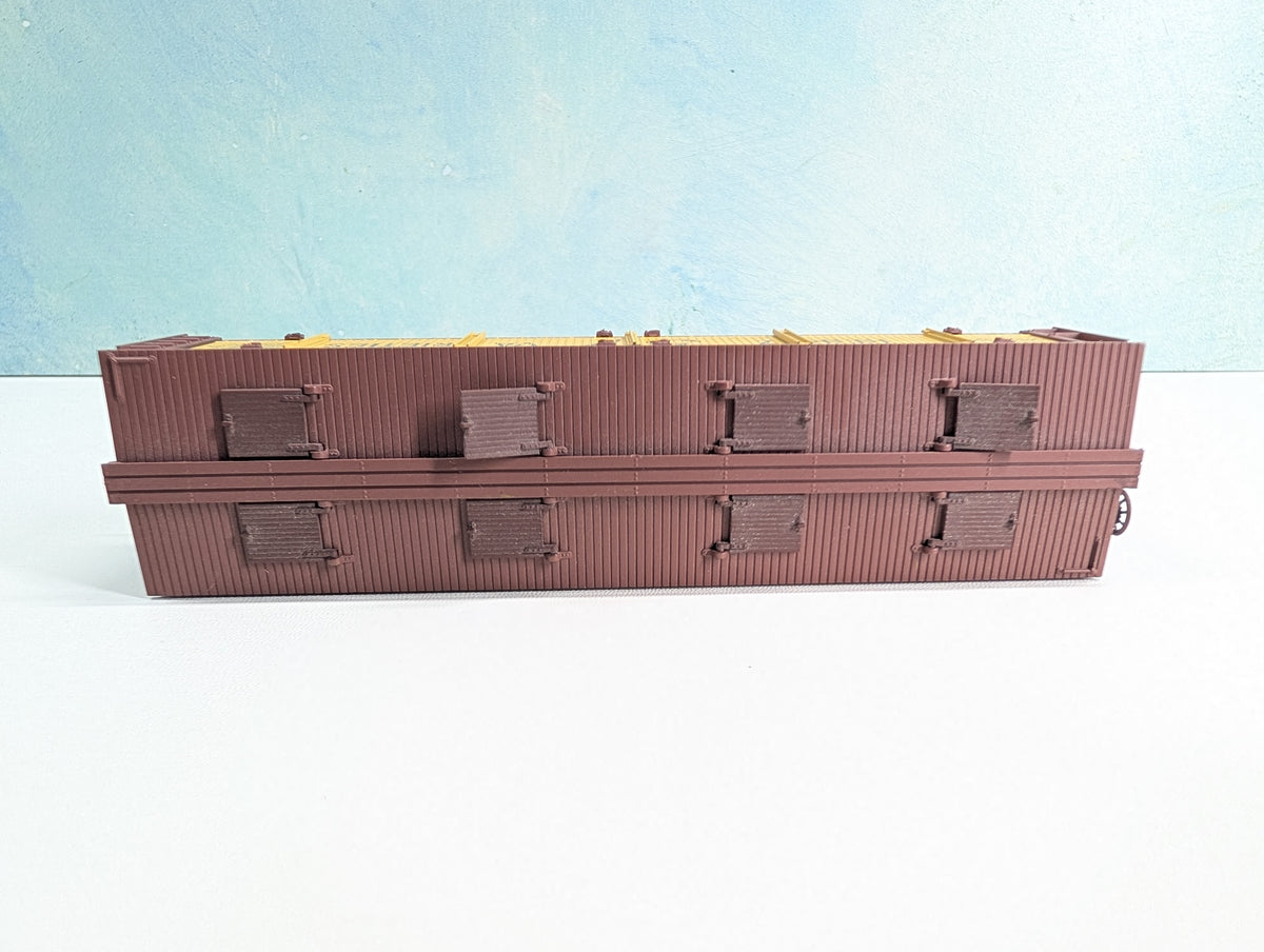 USED Athearn HO Scale Enclosed Pickle Tank Car Heinz #73 Metal Wheels