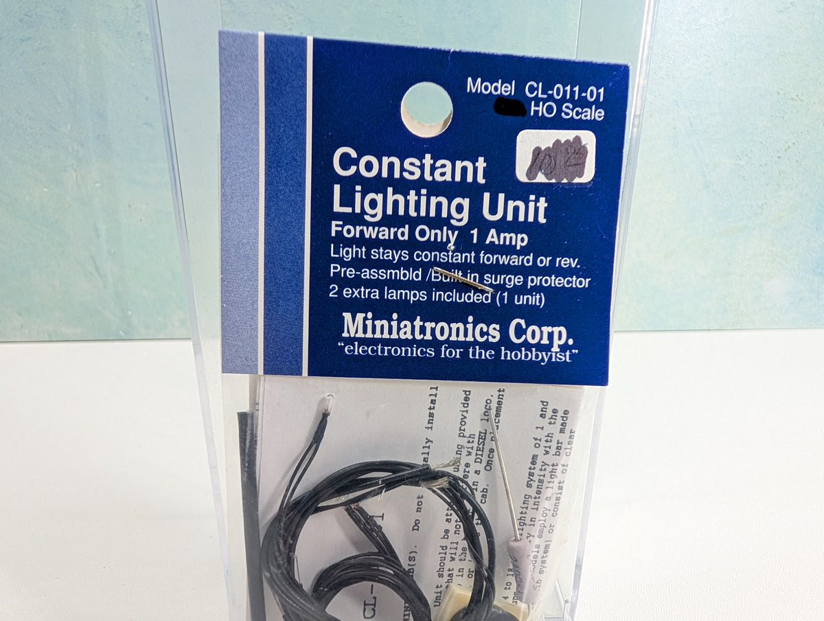 Miniatronics CL-011-01 HO Scale Constant Lighting Unit, Forward Only