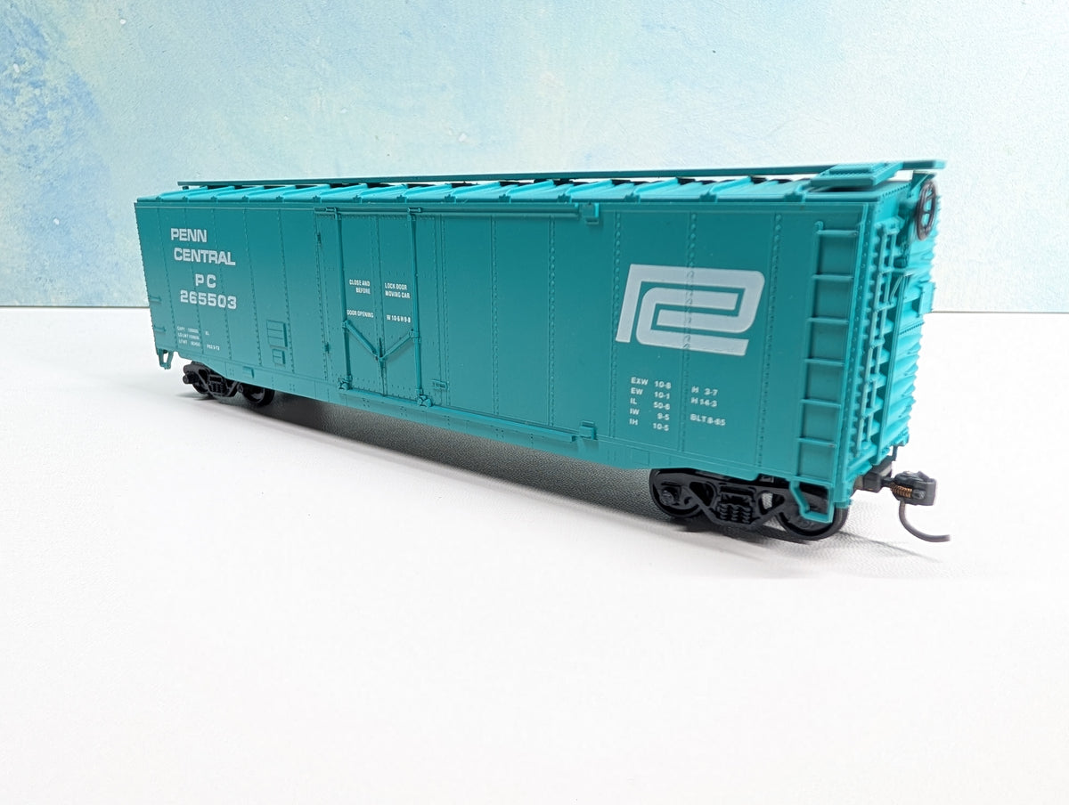 USED Athearn HO Scale 50' Box Car Penn Central PC #265503 Bev-Bel