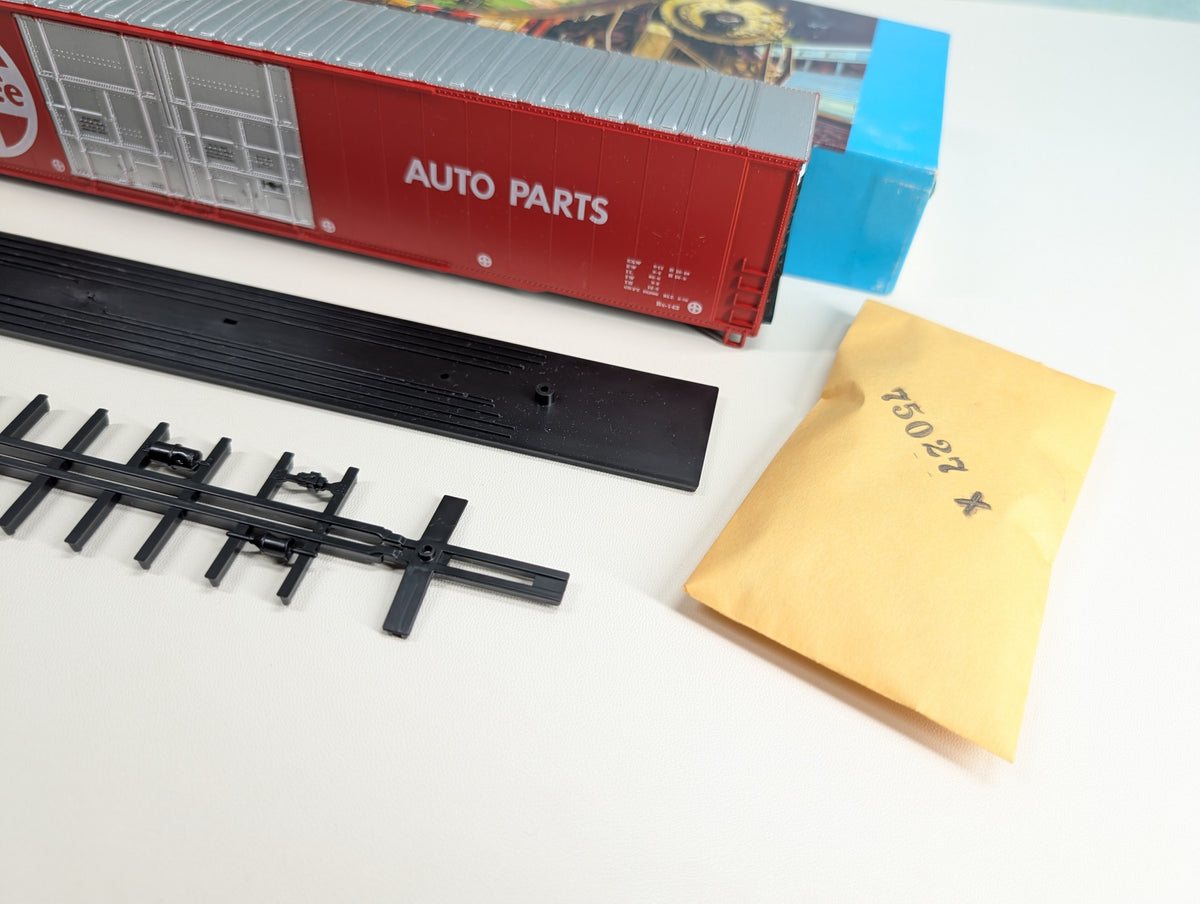 USED Athearn 1975 HO Scale 86' Hi-Cube Box Car, 4 Doors Santa Fe ATSF #36589 KIT