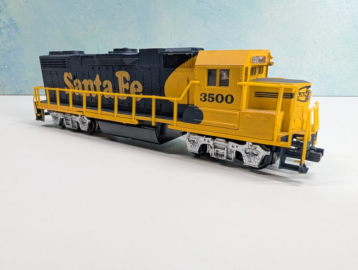 USED Life-Like HO Scale GP Diesel Locomotive Santa Fe #3500 Tested! DC