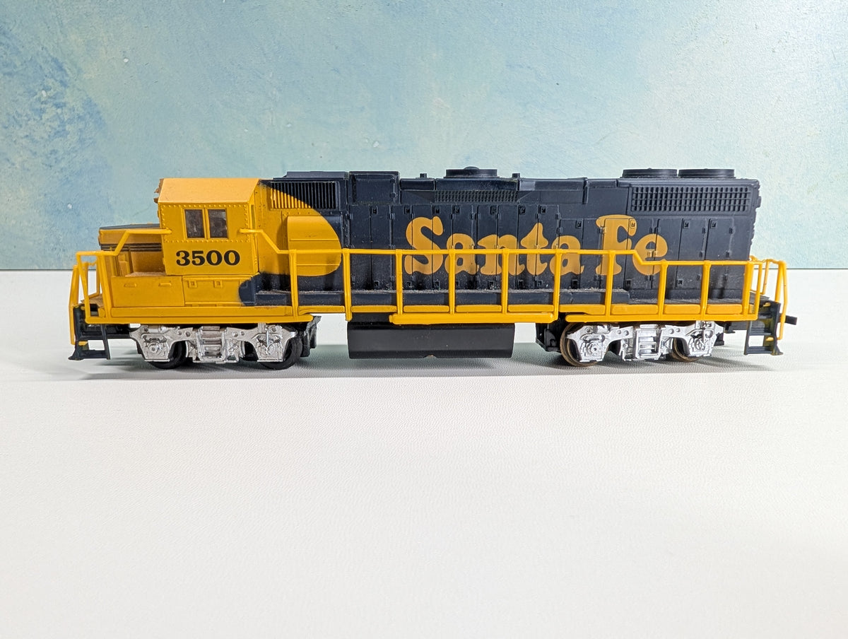 USED Life-Like HO Scale GP Diesel Locomotive Santa Fe #3500 Tested! DC