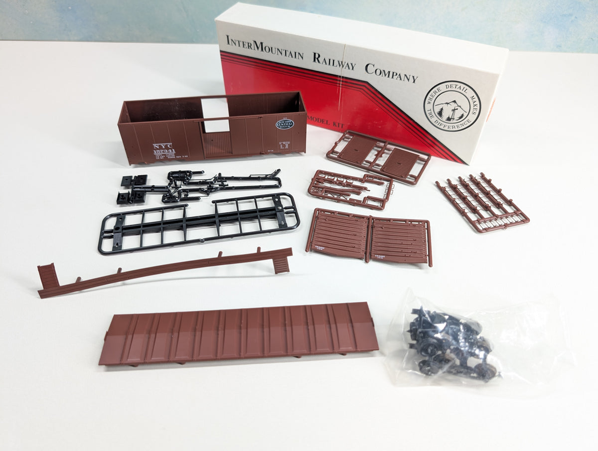 USED Intermountain #40701-04 HO Scale AAR Box Car New York Central NYC #157341 KIT