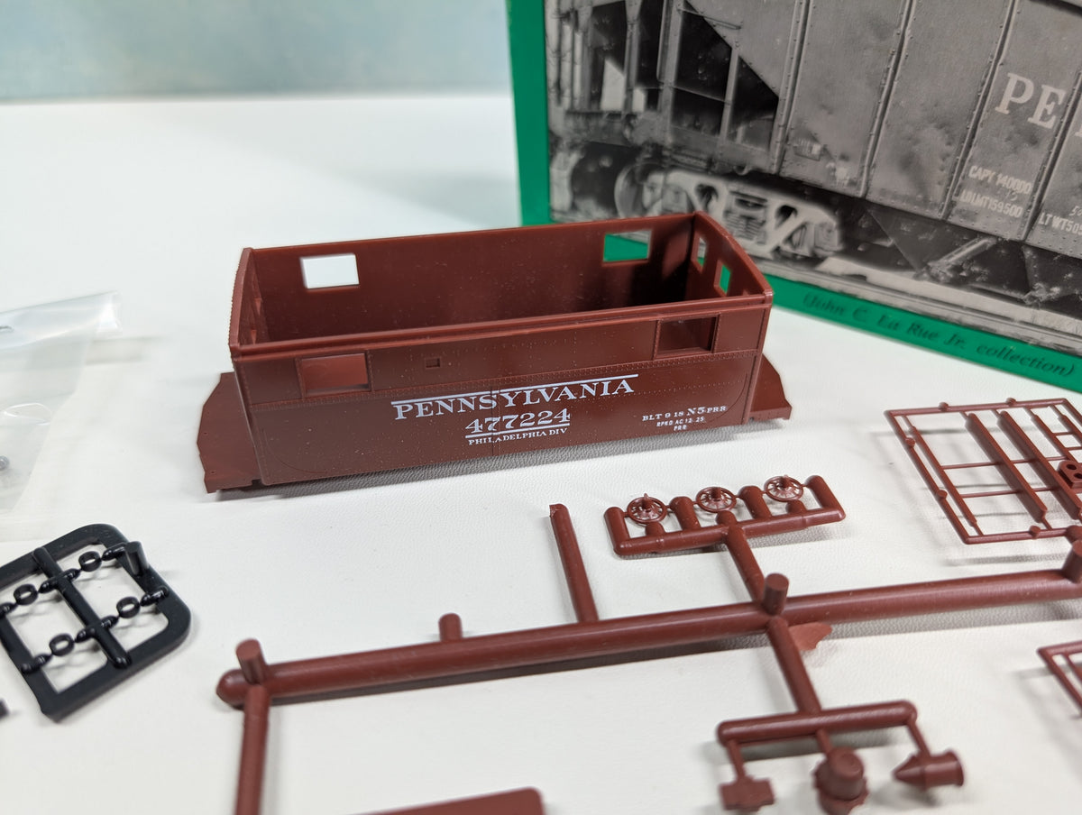 USED Bowser HO Scale N-5 Caboose Pennsylvania #477224 Philly Division KIT