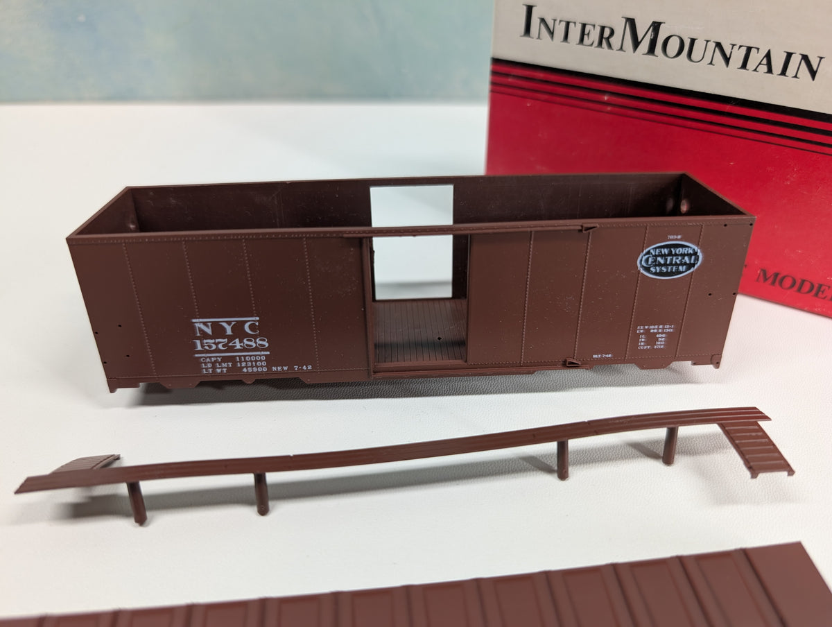 USED Intermountain #40701-05 HO Scale AAR Box Car New York Central NYC #157488 KIT