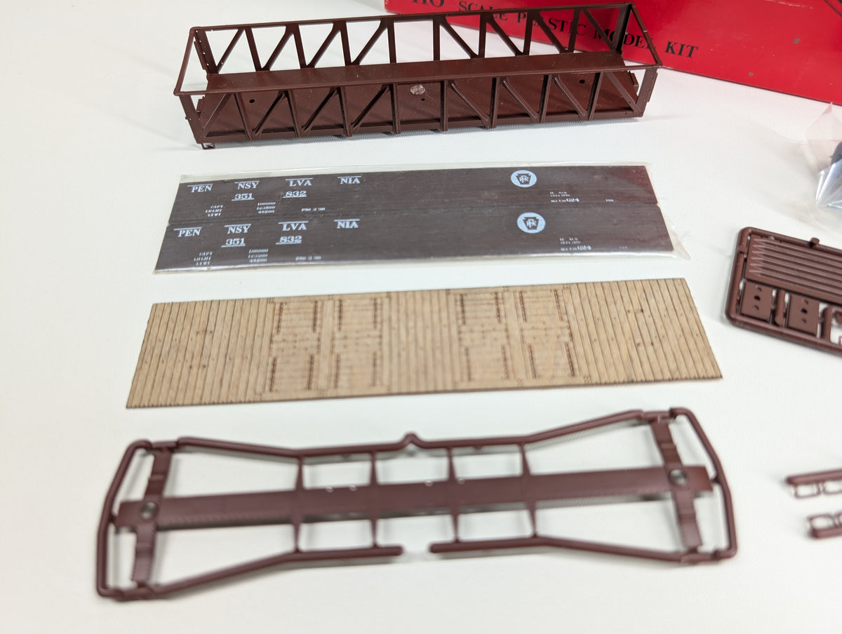 USED Intermountain #41608-11 HO Scale Drop Bottom Gondola Pennsylvania PRR #351832 KIT