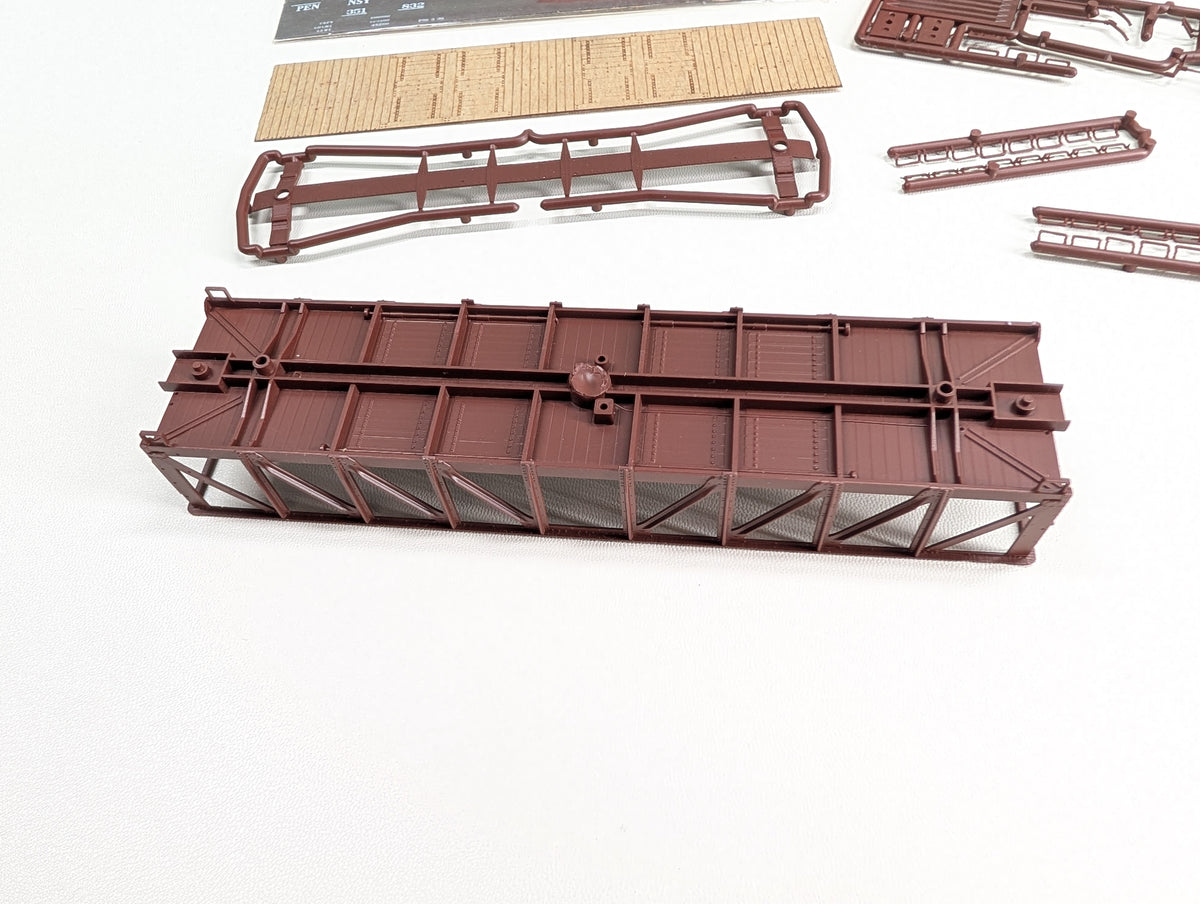USED Intermountain #41608-11 HO Scale Drop Bottom Gondola Pennsylvania PRR #351832 KIT