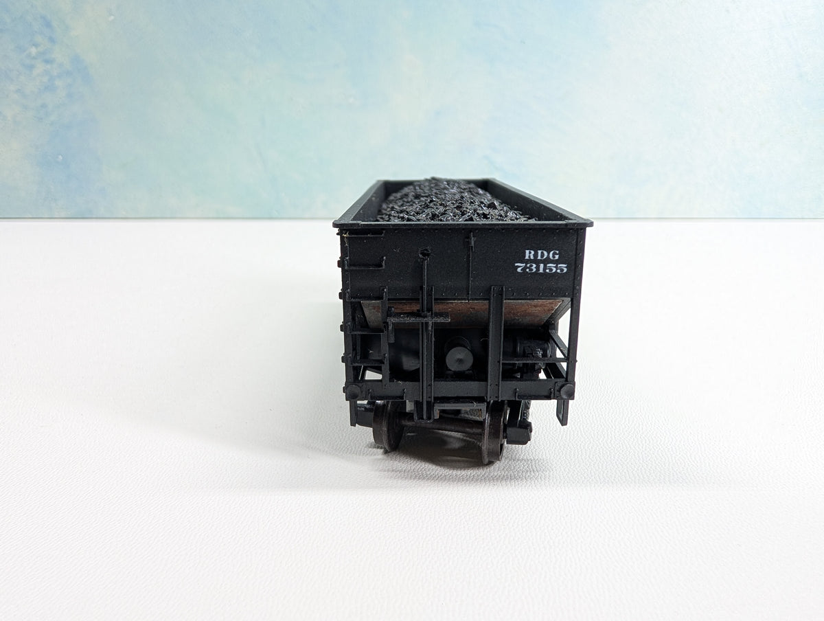USED Accurail 2509 HO Scale USRA 55 Ton Hopper w/ Coal Load Reading RDG #73155