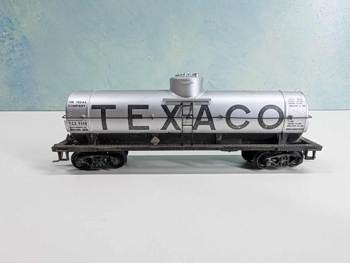 USED HO Scale Single Dome Tank Car Texaco TCX #9340