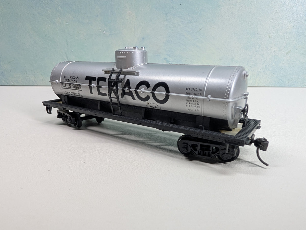 USED HO Scale Single Dome Tank Car Texaco TCX #9855