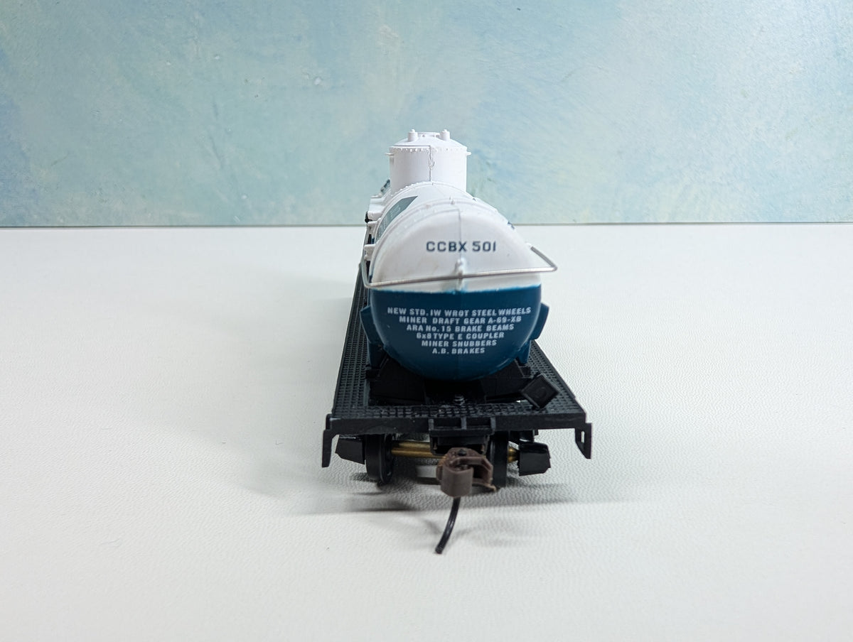 USED Mantua HO Scale Single Dome Tank Car Union Carbide CCBX #501