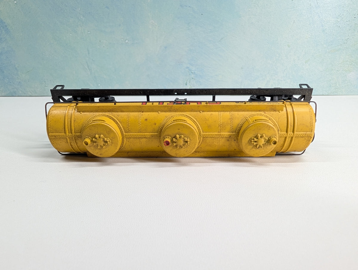 USED Athearn HO Scale Triple Dome Tank Car SHELL SCCX #2008 Metal Wheels