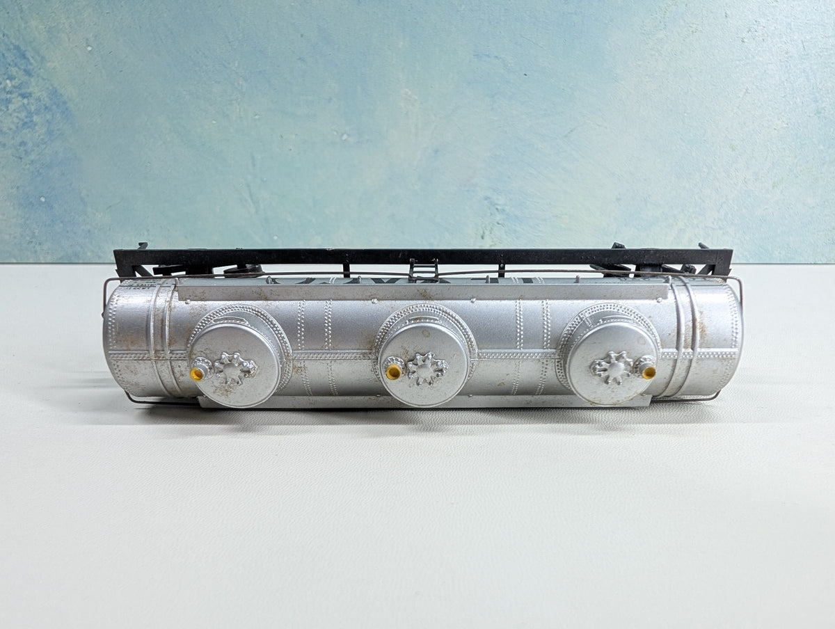 USED Athearn HO Scale Triple Dome Tank Car Texaco TCX #276 Metal Wheels
