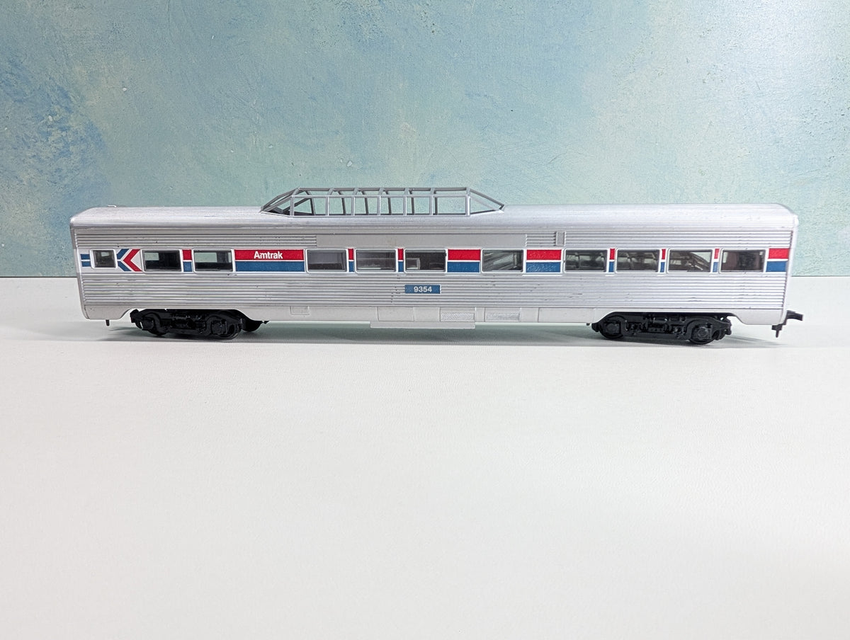 USED Athearn HO Scale Dome Passenger Car Amtrak #9354