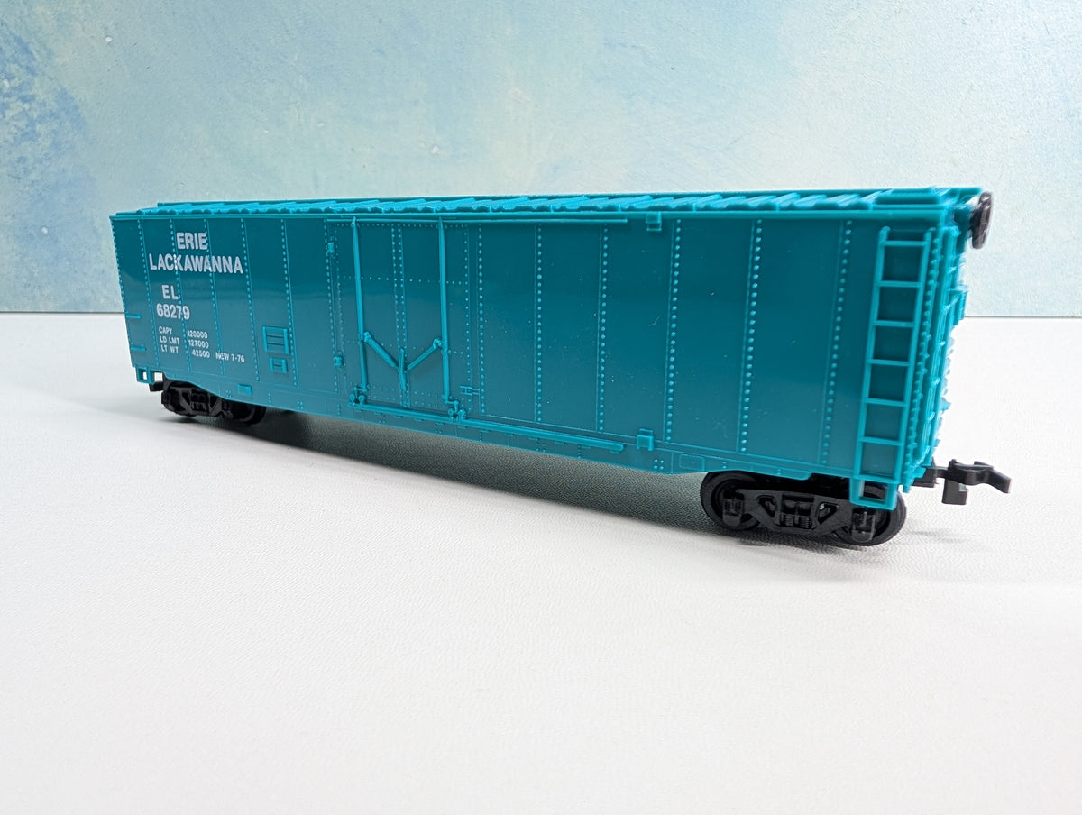 USED Bachmann HO Scale 50' Box Car Erie Lackawanna EL #68279