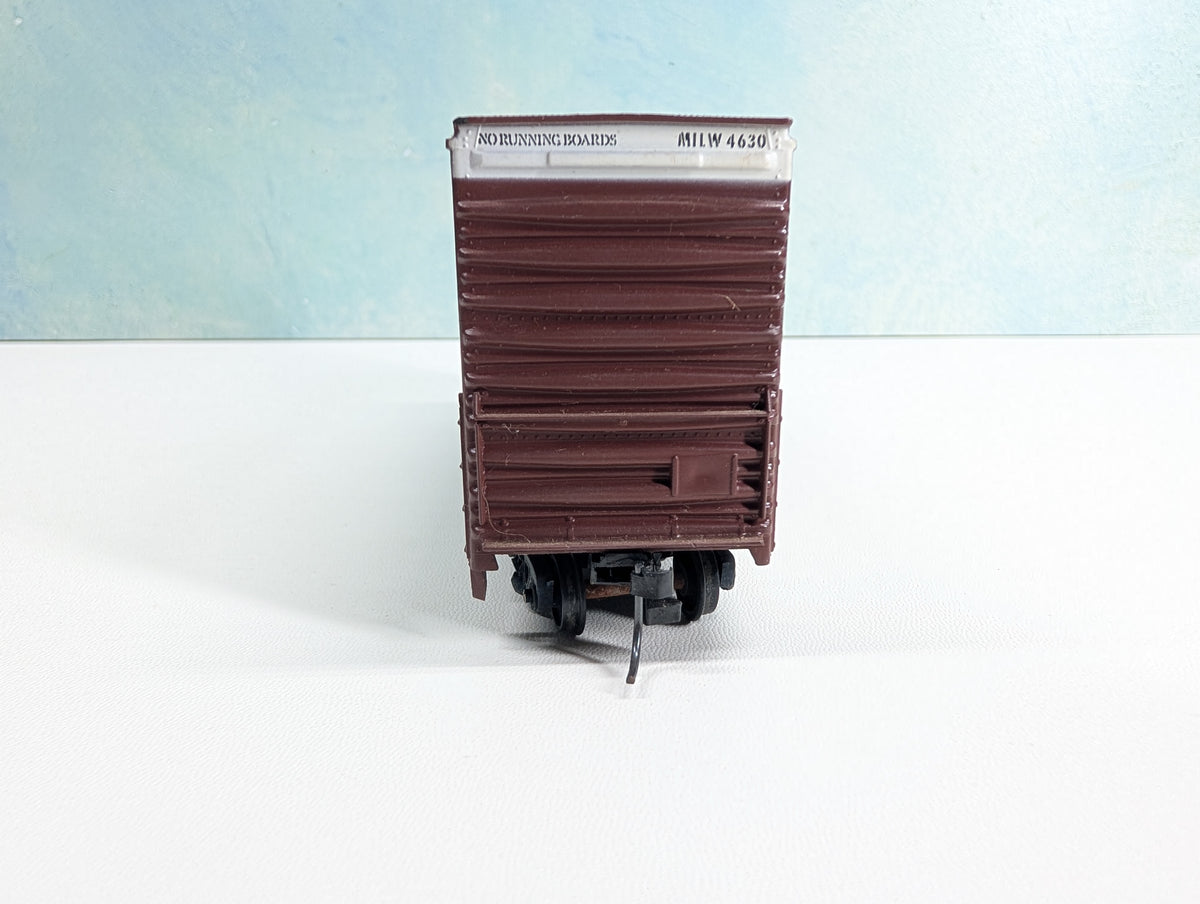USED Athearn HO Scale 40' HI-Cube Box Car Milwaukee Road MILW #4630
