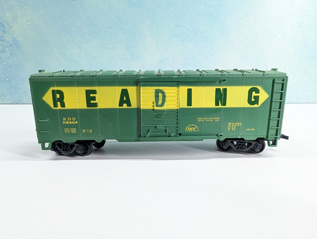 USED Bachmann HO Scale 40' Box Car Reading RDG #115404