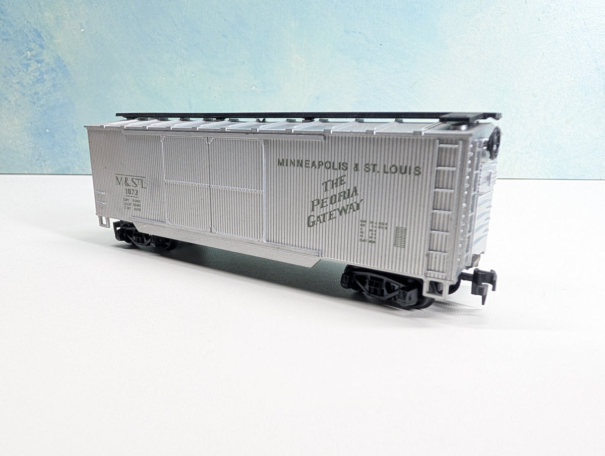 USED HO Scale 40' Box Car Minneapolis & St Louis MStL #1072