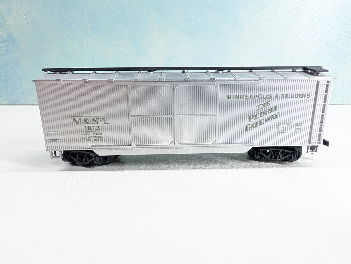 USED HO Scale 40' Box Car Minneapolis & St Louis MStL #1072
