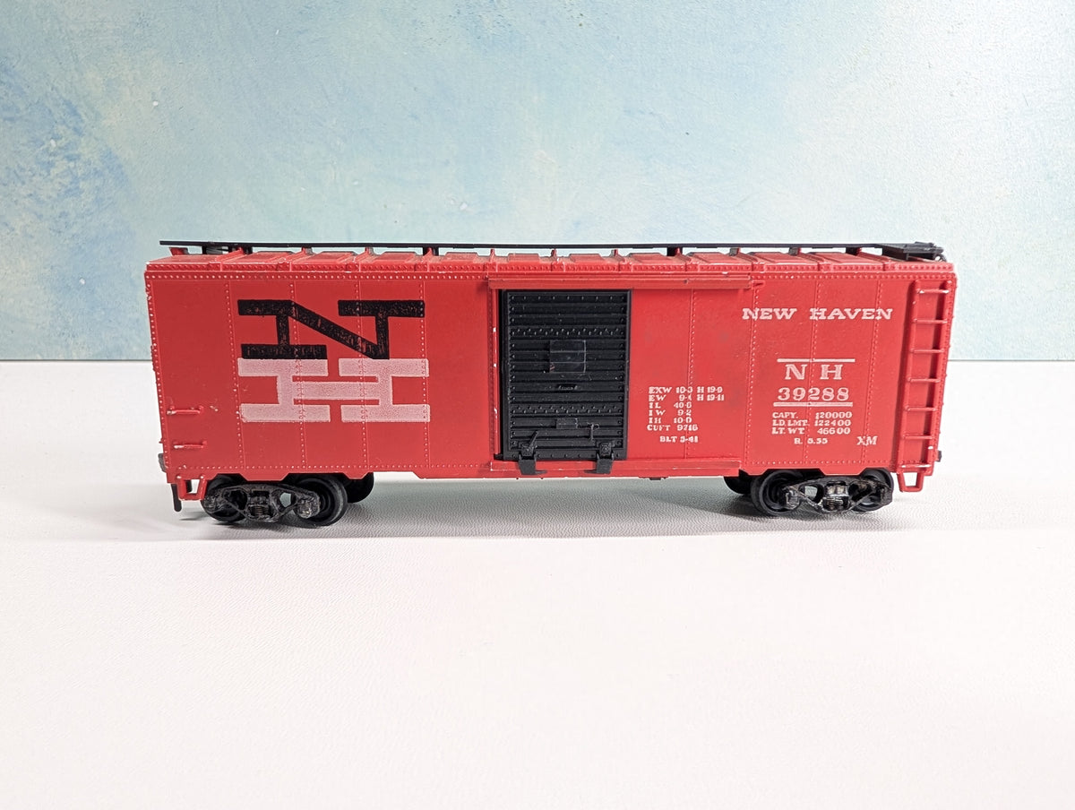 USED Athearn HO Scale 40' Box Car New Haven NH #39288