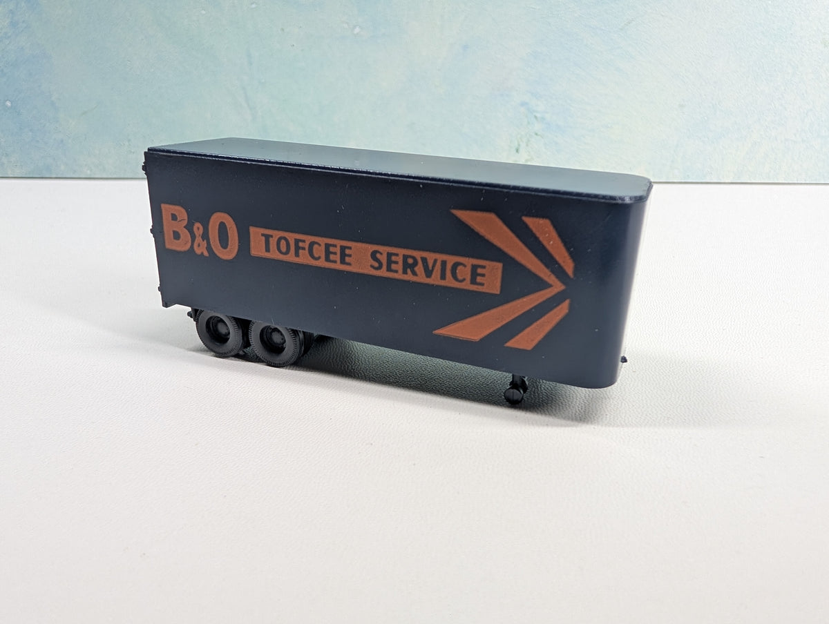 USED HO Scale Piggyback Trailer Baltimore & Ohio