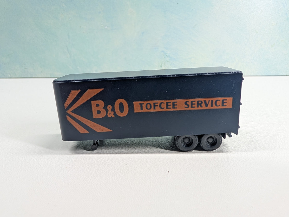 USED HO Scale Piggyback Trailer Baltimore & Ohio