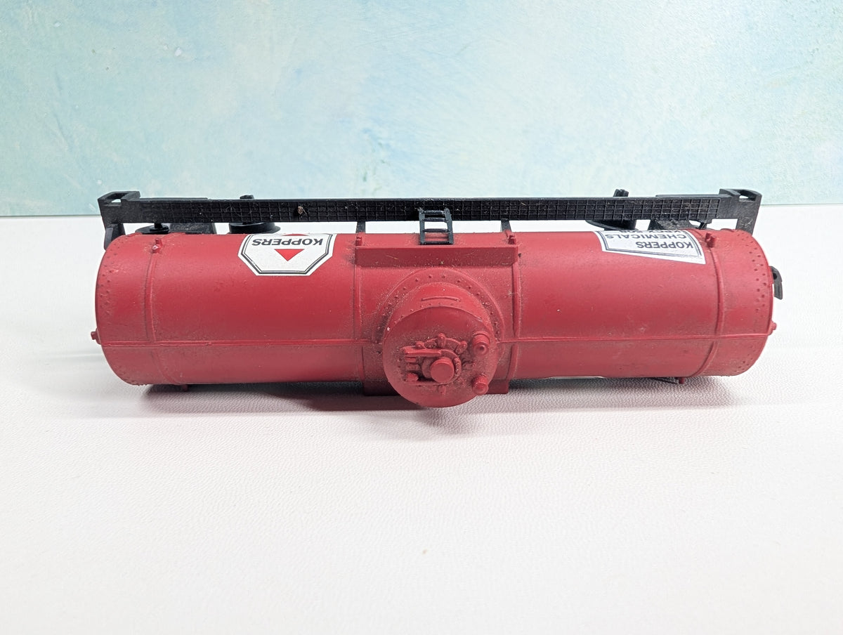 USED Life-Like HO Scale Single Dome Tank Car Koppers KPCX #508