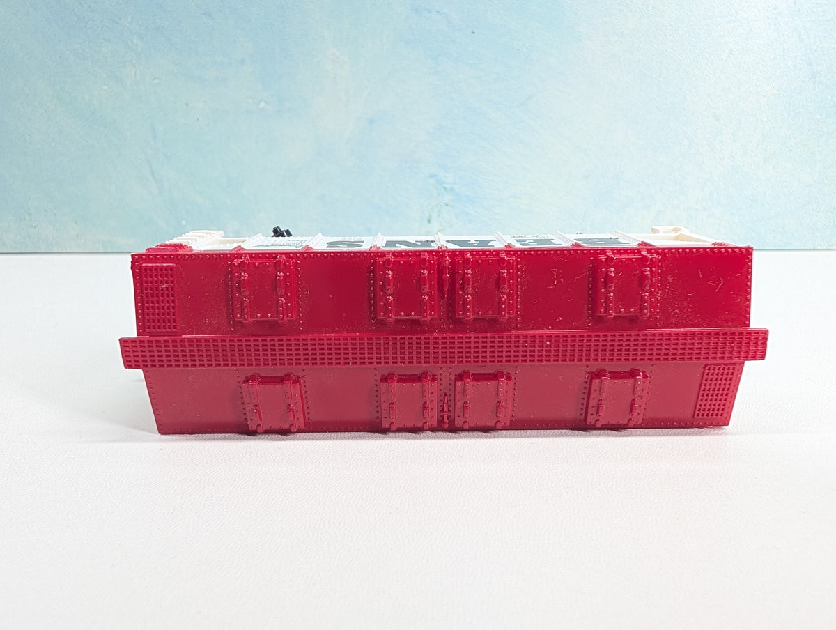USED Life-Like HO Scale 2 Bay Covered Hopper, Beans Campbell's