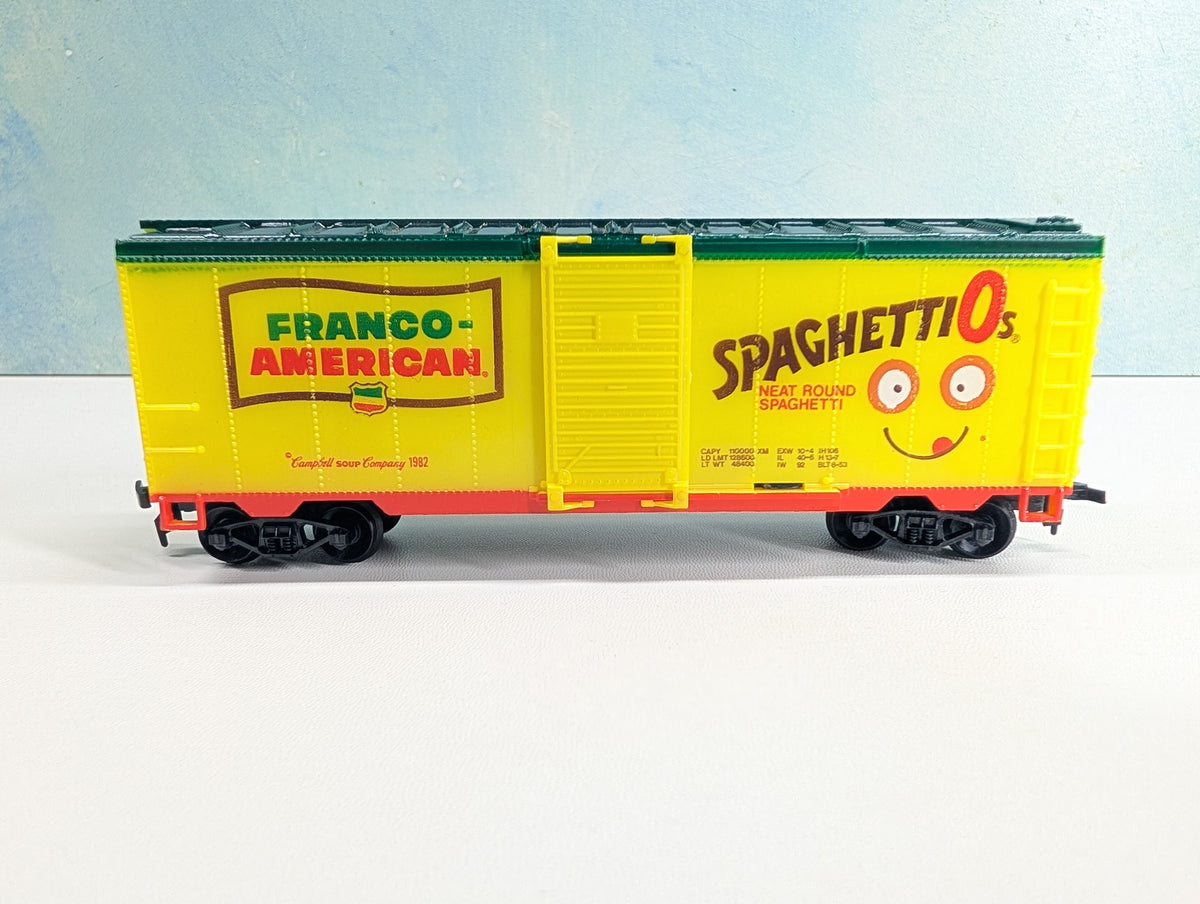 USED Life-Like HO Scale 40' Box Car, Spaghettios Campbell's