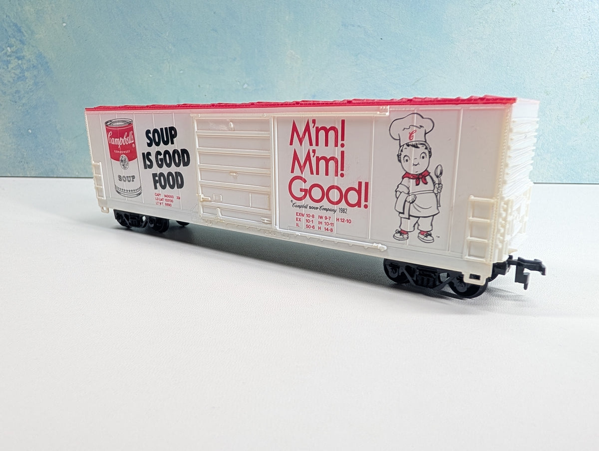 USED Life-Like HO Scale 50' SD Box Car Cambell's Soup Campbell's
